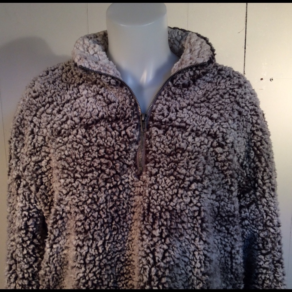 Thread & Supply Wubby Fleece Pullover Women’s sz L - Picture 2 of 8